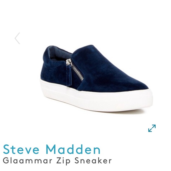 steve madden glaammar zip sneaker leopard